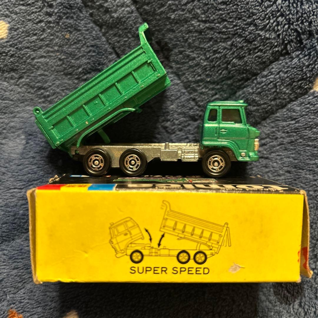 トミカ 日野ダンプカー 緑色 S＝1/102 52