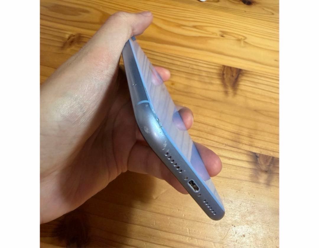 iPhone XR 64GB 本体 ブルー　純正バッテリー