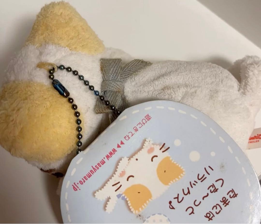 レア　マシュマロみたいなふわふわにゃんこ　マスコット　ぬいぐるみ
