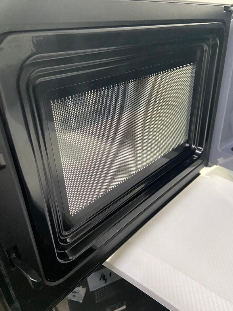 美品　アイリスオーヤマ 電子レンジ IMB-F2001-B フラット