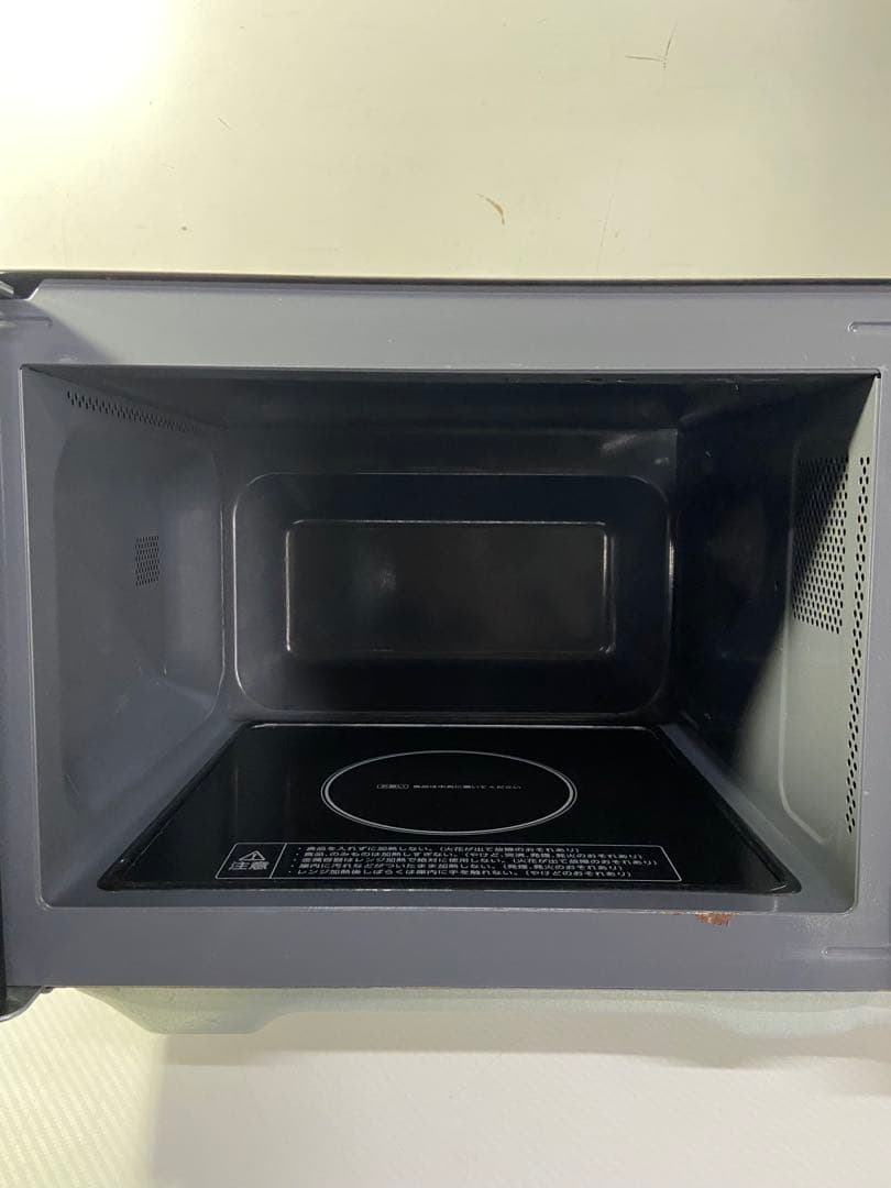 美品　アイリスオーヤマ 電子レンジ IMB-F2001-B フラット
