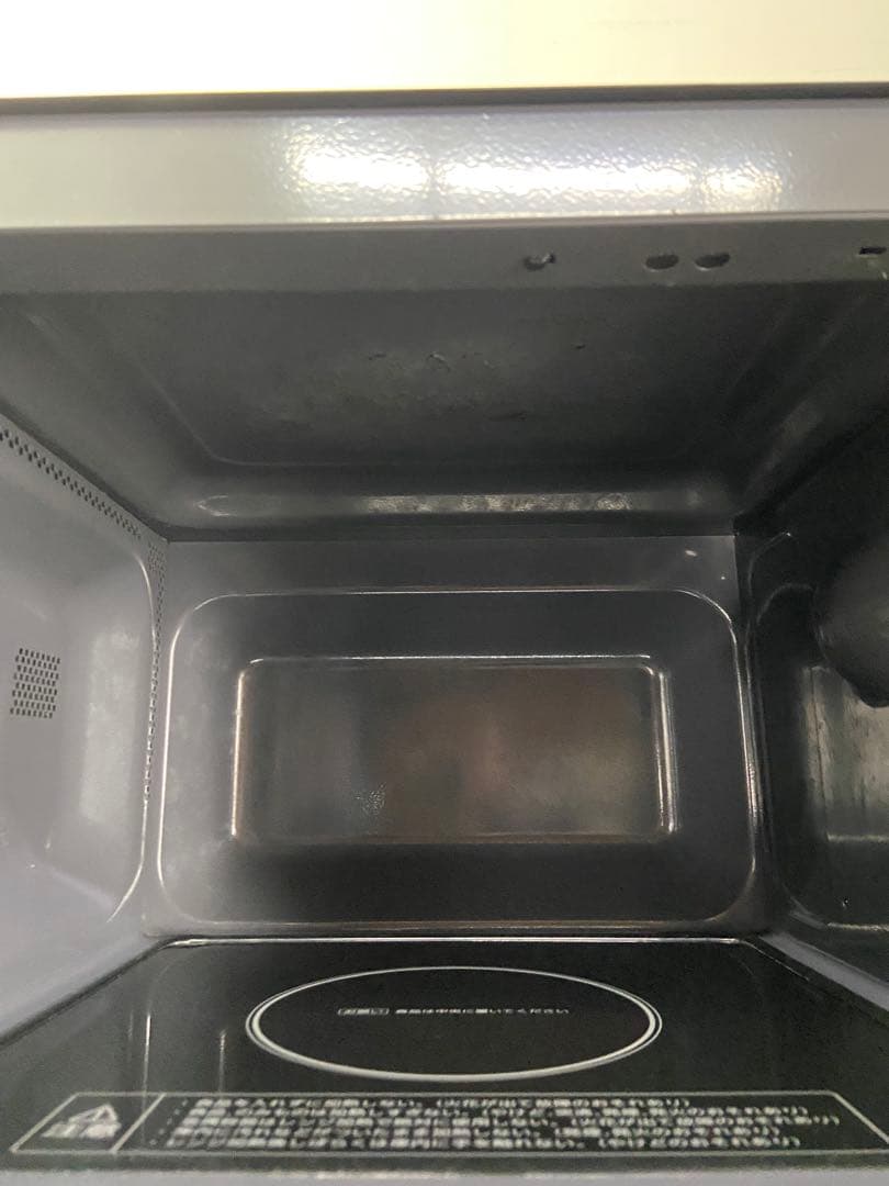 美品　アイリスオーヤマ 電子レンジ IMB-F2001-B フラット