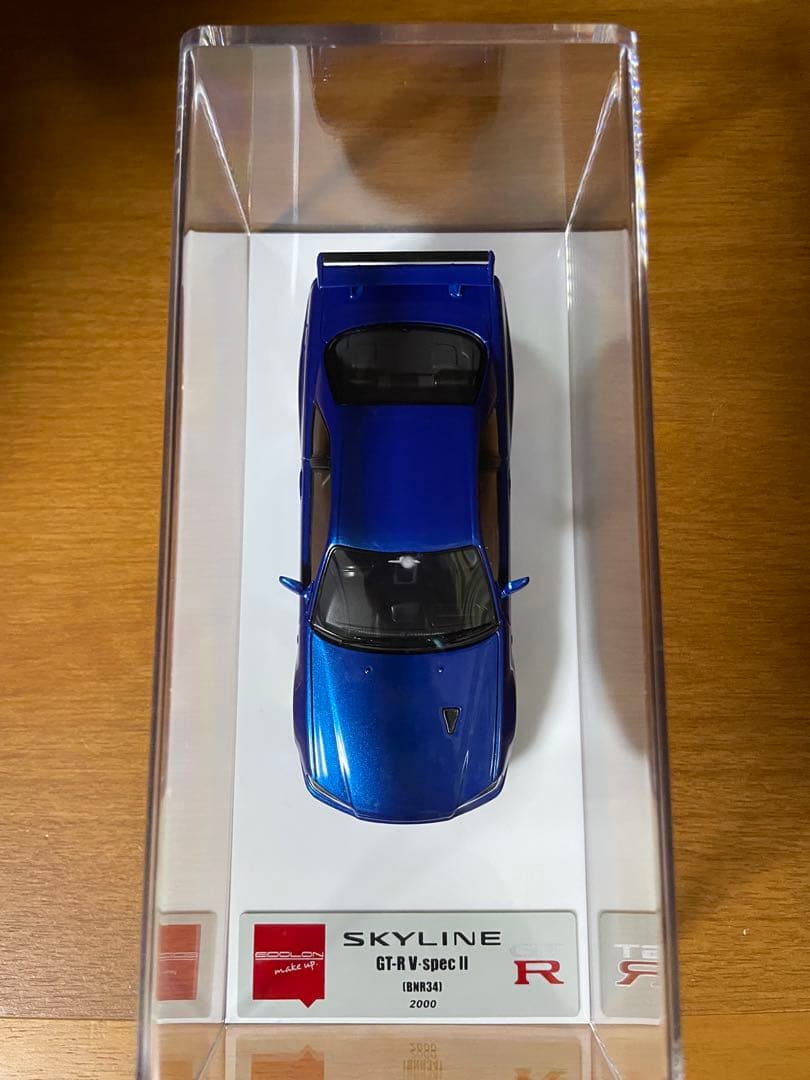 アイドロン スカイライン GT-R BNR34 V-spec II ブルー