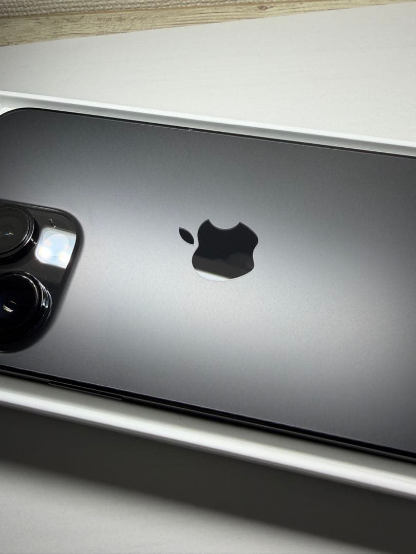 【美品】iPhone 14 PRO MAX 128GBスペースブラック　本体＋箱
