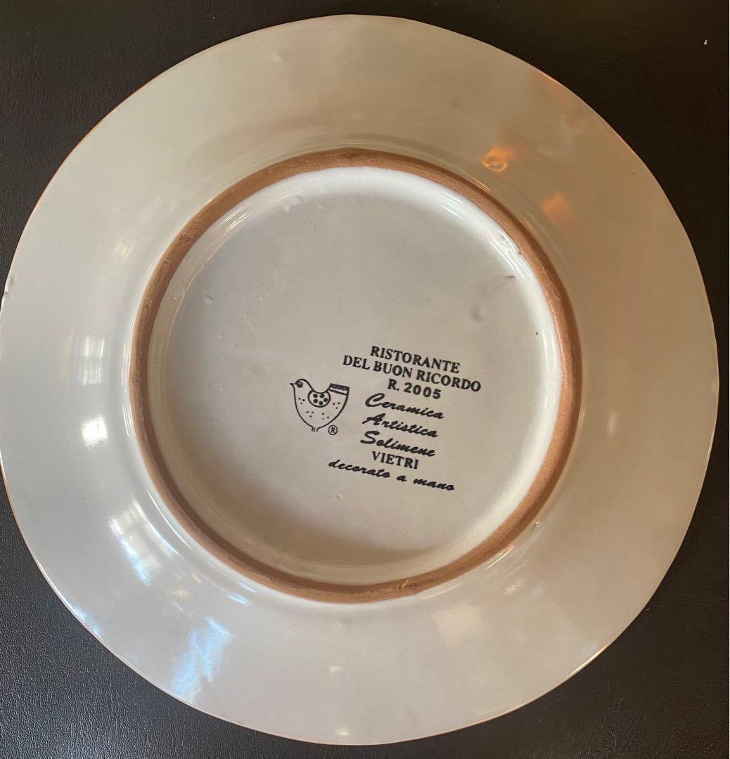 ブオンリコルド　イタリア製絵皿　2005 福井. 17