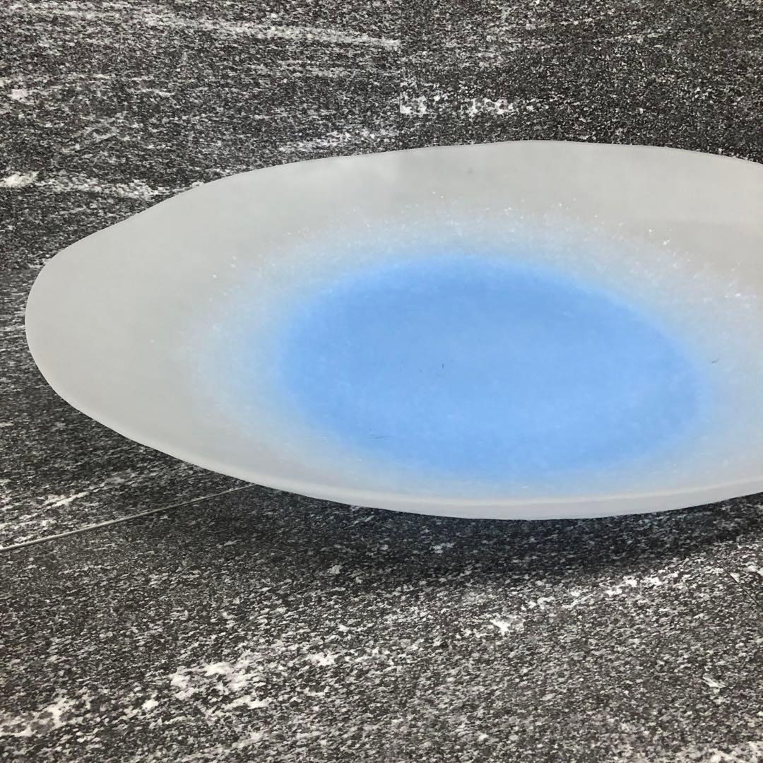 花器　花瓶　水盤　ガラス製　フラワーベース　アレンジメントフラワー　X263