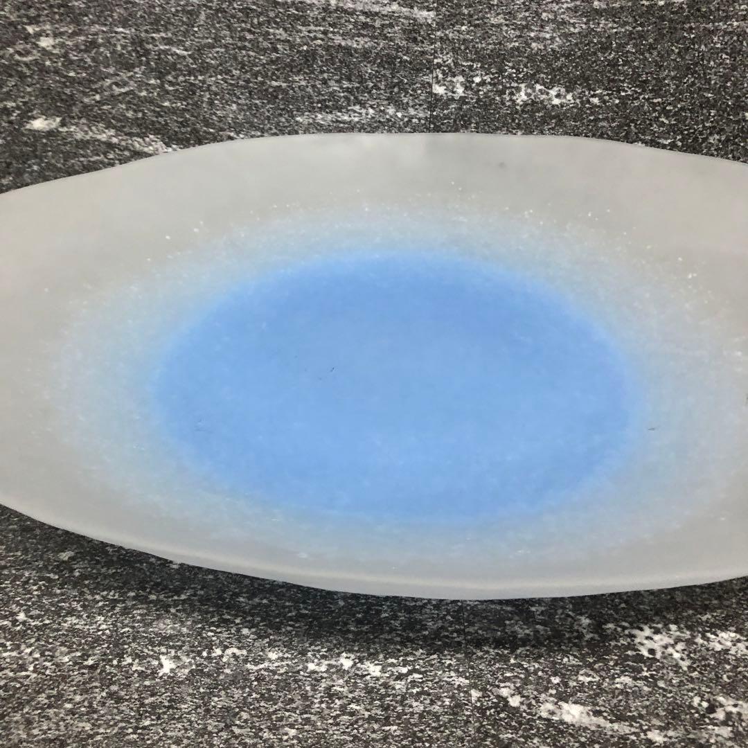 花器　花瓶　水盤　ガラス製　フラワーベース　アレンジメントフラワー　X263