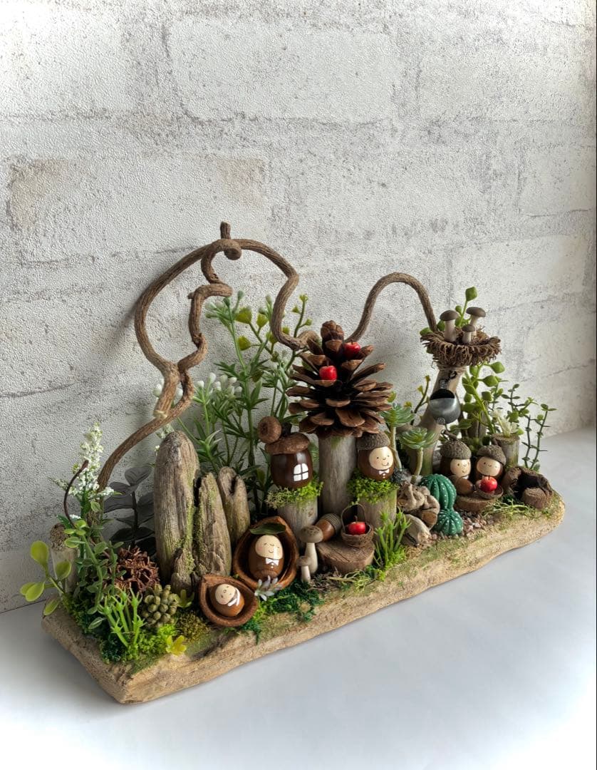 流木置物⭐︎大サイズ⭐︎どんぐりアート