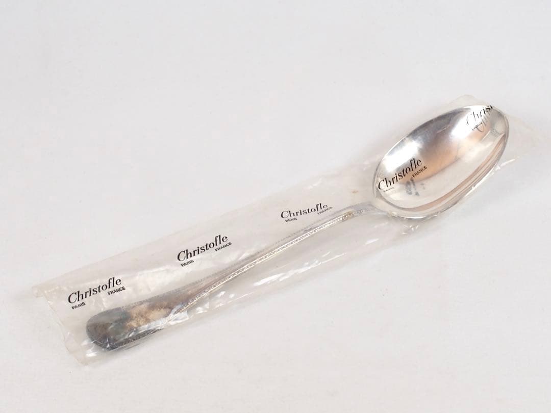 クリストフル Christofle パールサービング スプーン 25cm