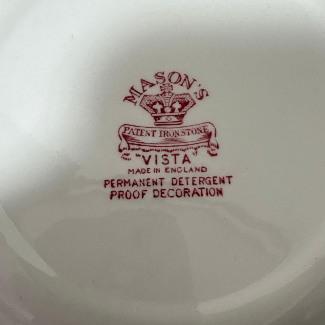 MASON'S ENGLAND イギリス アンティーク デザートプレート 皿
