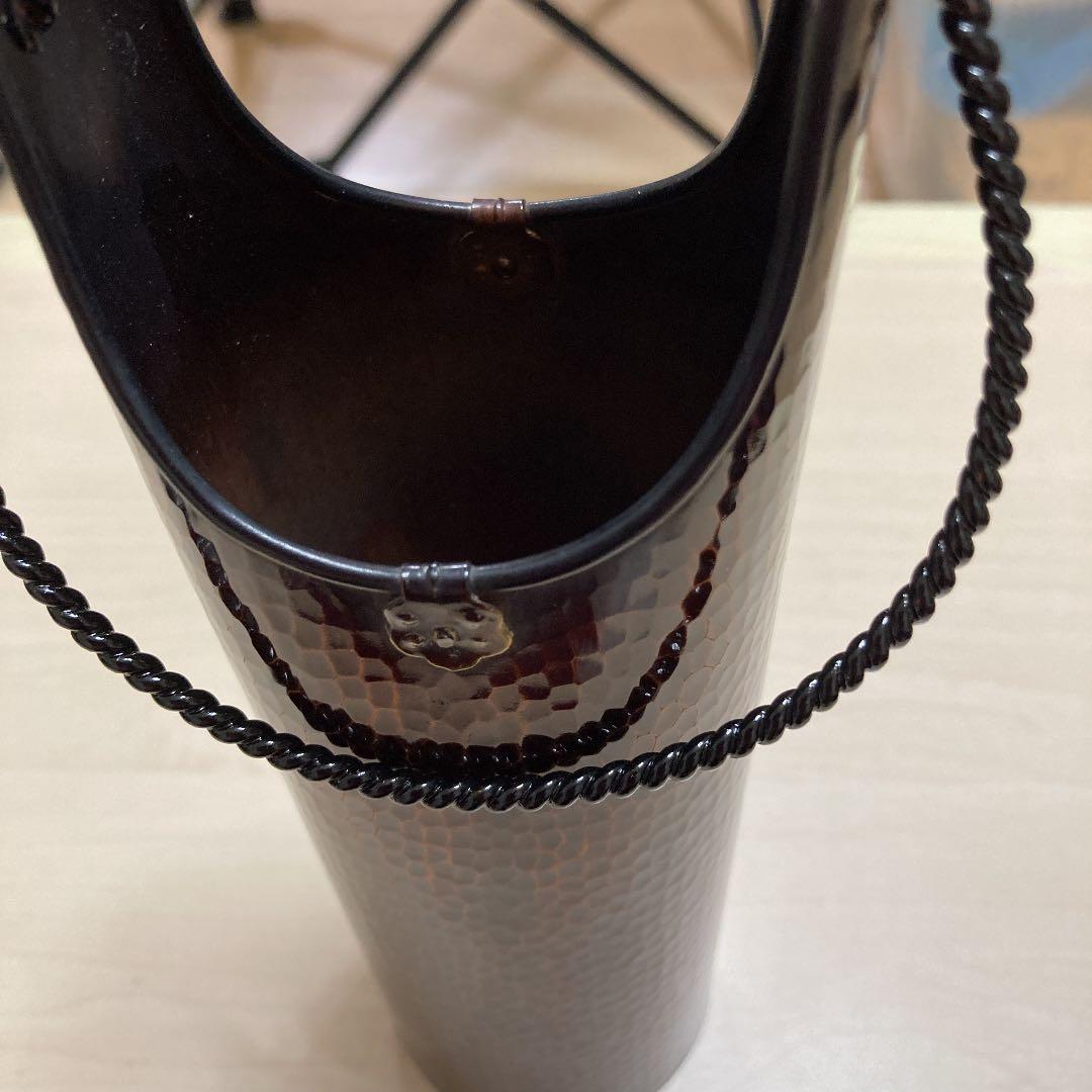 霧箱入り　一輪挿し