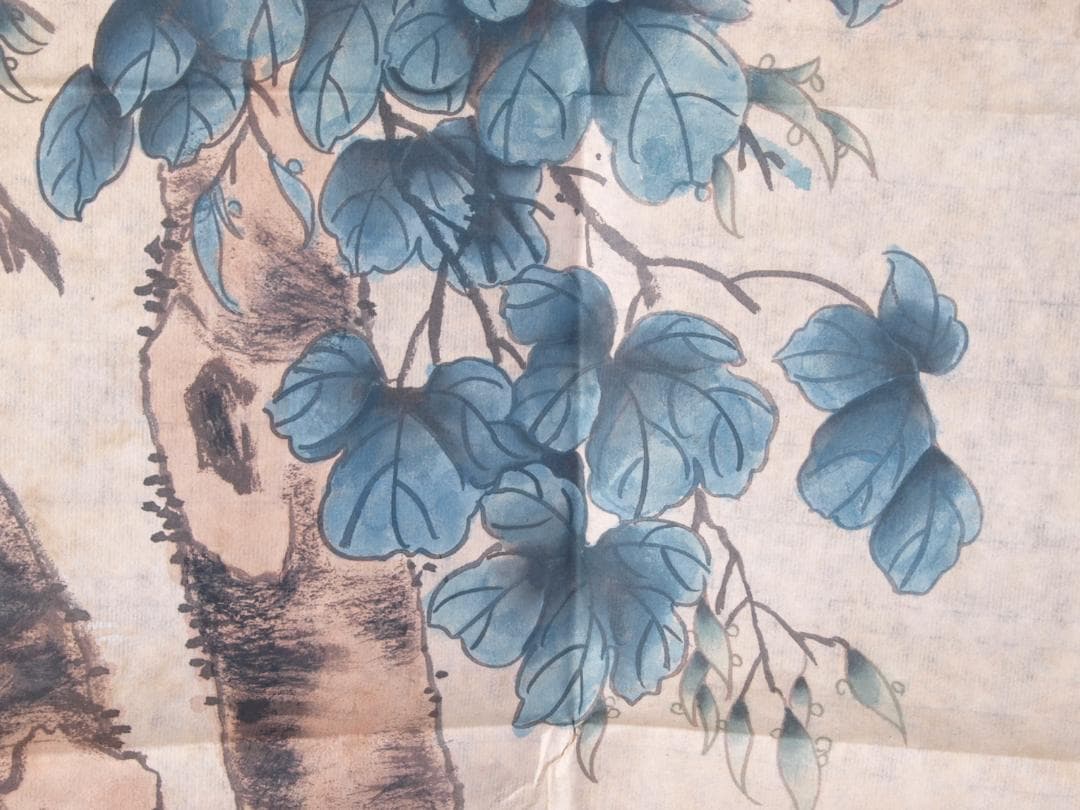 蔵出品　中国　清時代　肉筆水彩絵　唐物骨董品 AK1870A12-3