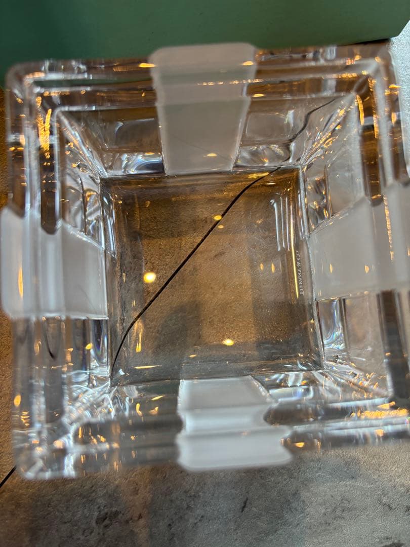 Tiffany & Co. ガラス製アクセサリーケース