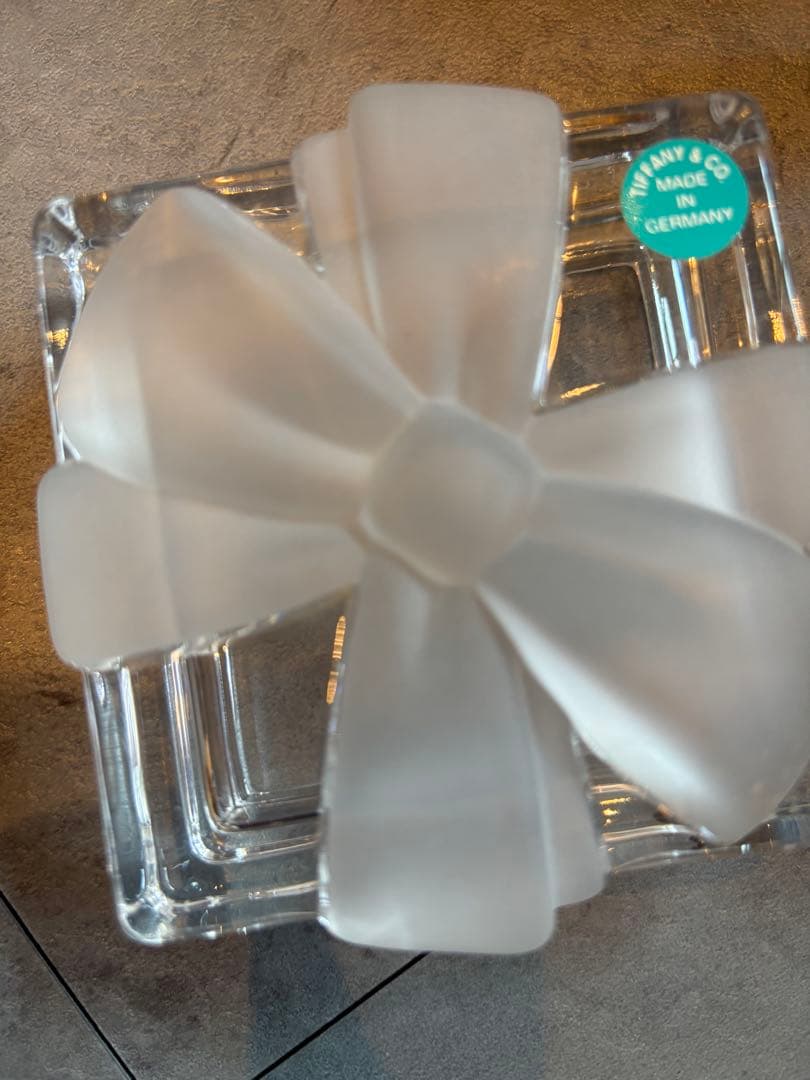 Tiffany & Co. ガラス製アクセサリーケース