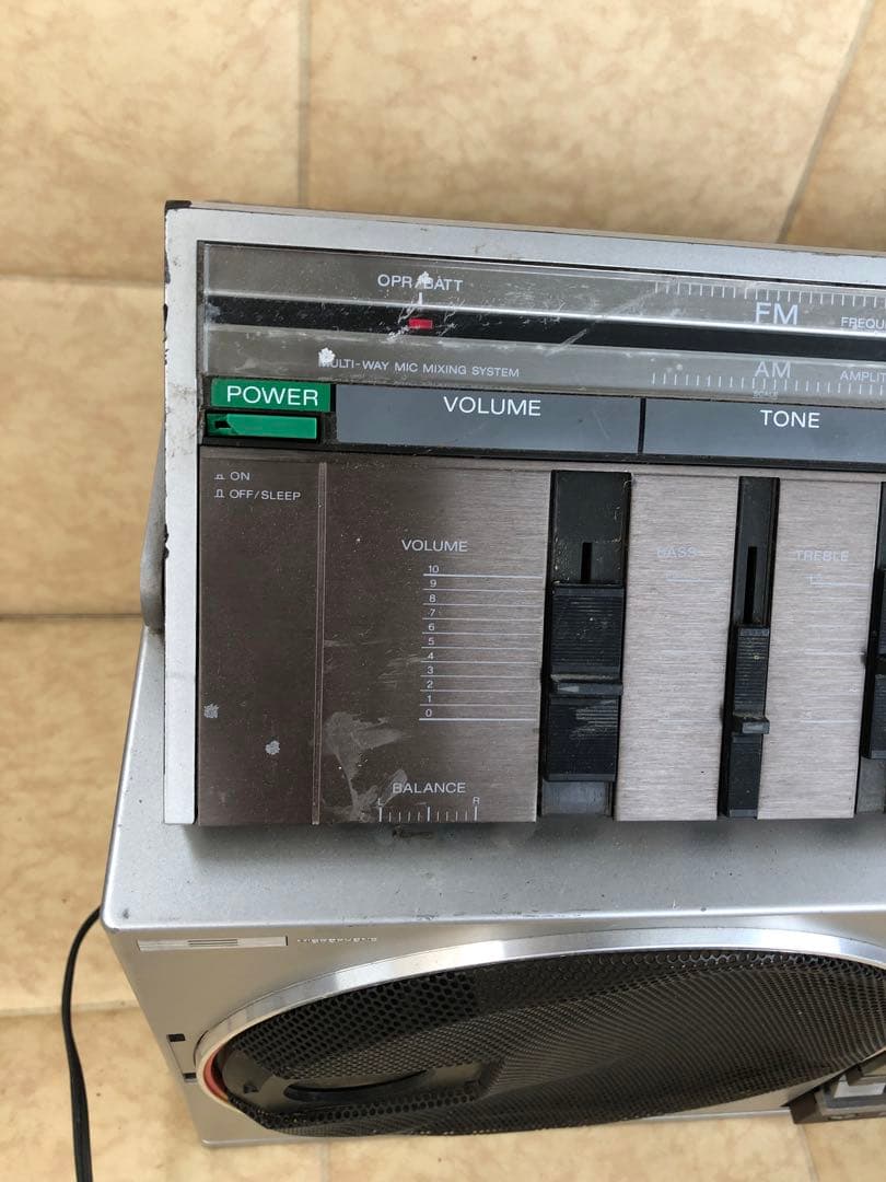 ソニー FM/AMラジカセ CFS-99 動作訳あり(G88)