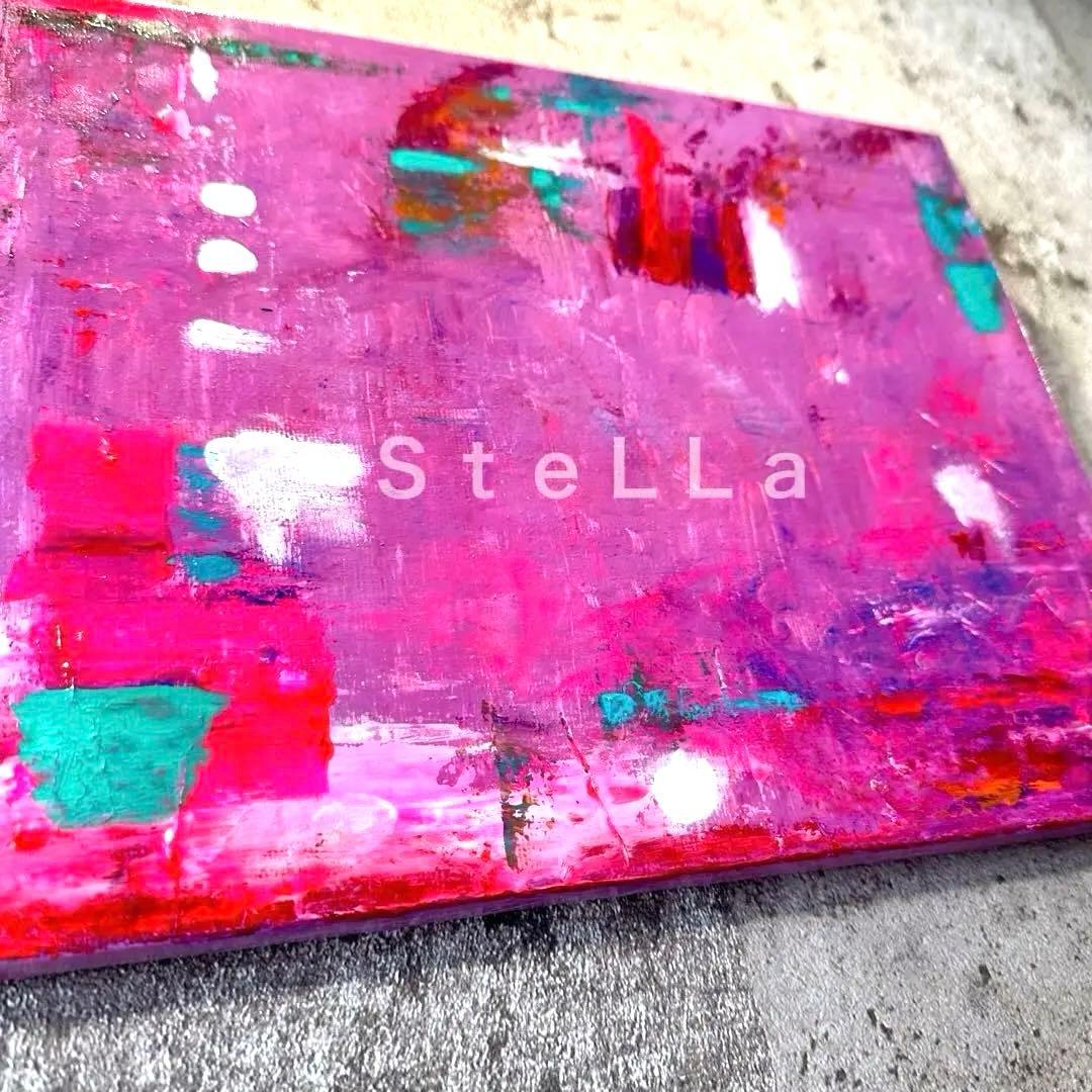 現代アート　抽象画　カフェ　おしゃれ雑貨　 カラフル　壁掛け　絵　北欧　ショップ