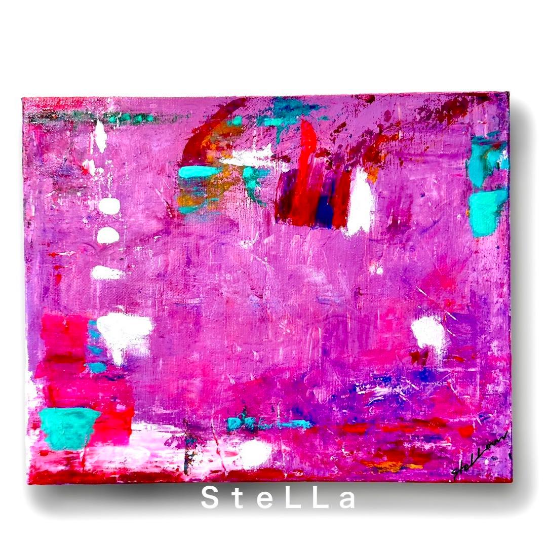 現代アート　抽象画　カフェ　おしゃれ雑貨　 カラフル　壁掛け　絵　北欧　ショップ