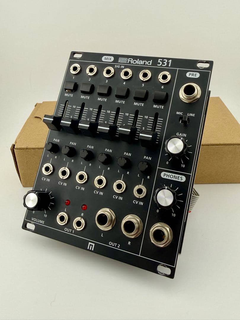 Roland 531 モジュラーシンセサイザー用ミキサー　 モジュラーシンセ