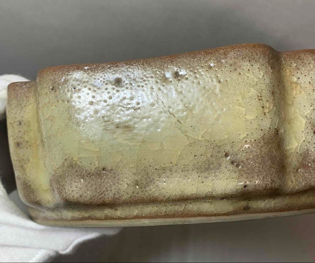 中国 六角輪花盤　f2250202