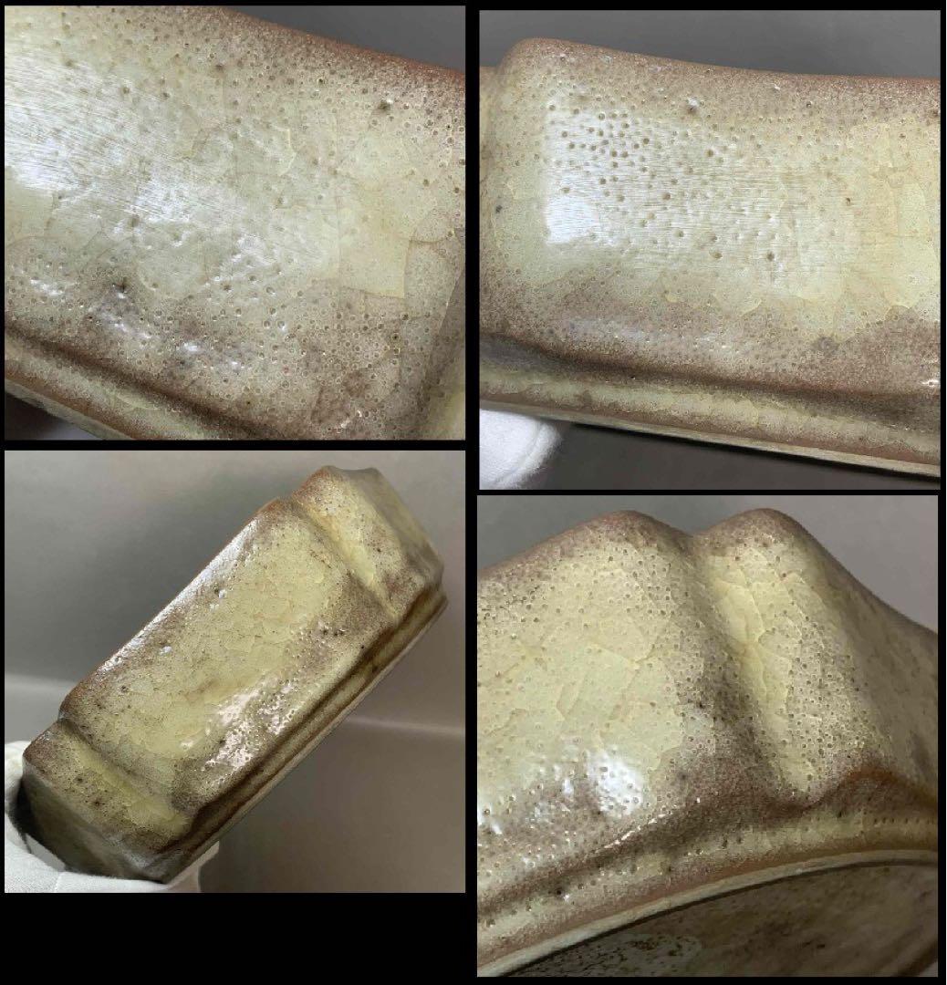 中国 六角輪花盤　f2250202