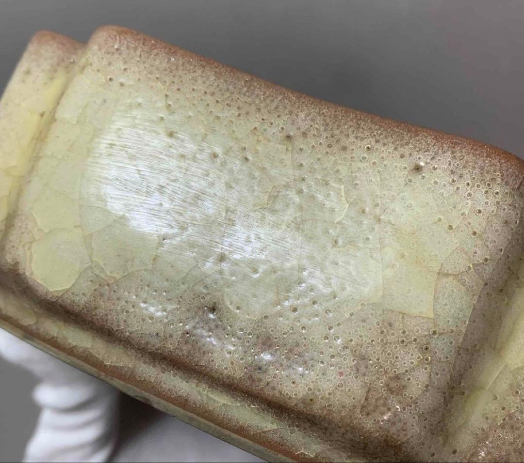 中国 六角輪花盤　f2250202