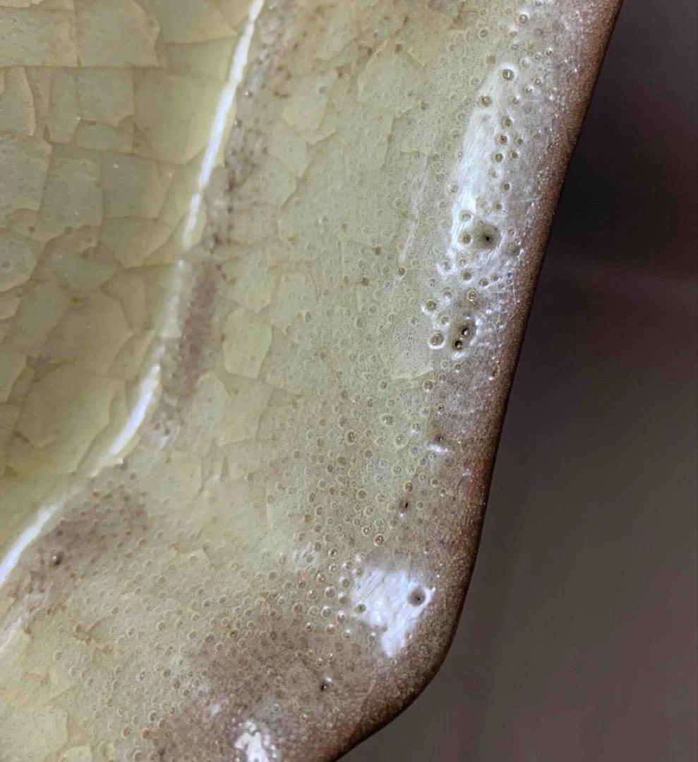 中国 六角輪花盤　f2250202