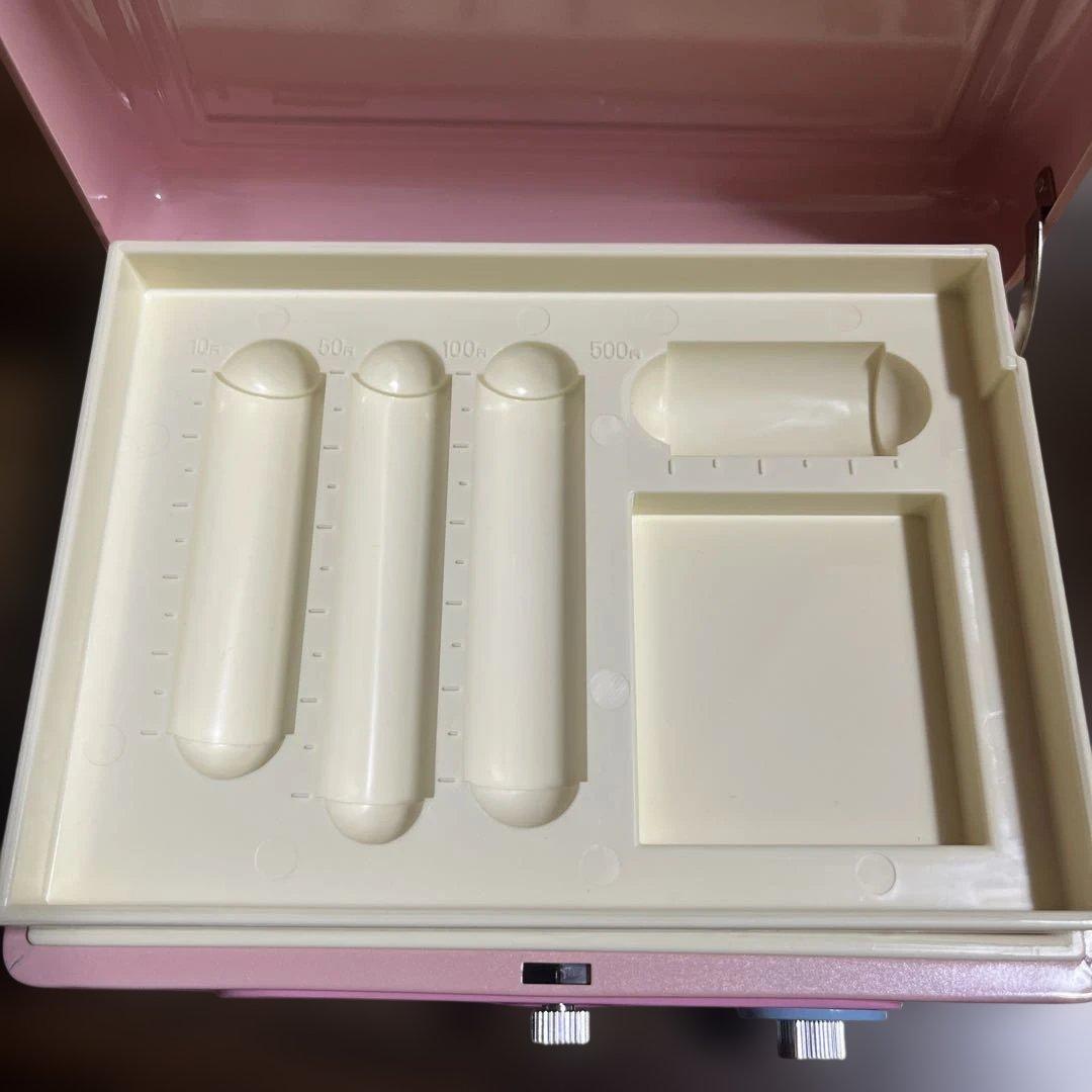 サンリオ エンジェルキティ 手提げ金庫 ダイヤル式 鍵付き 1999年