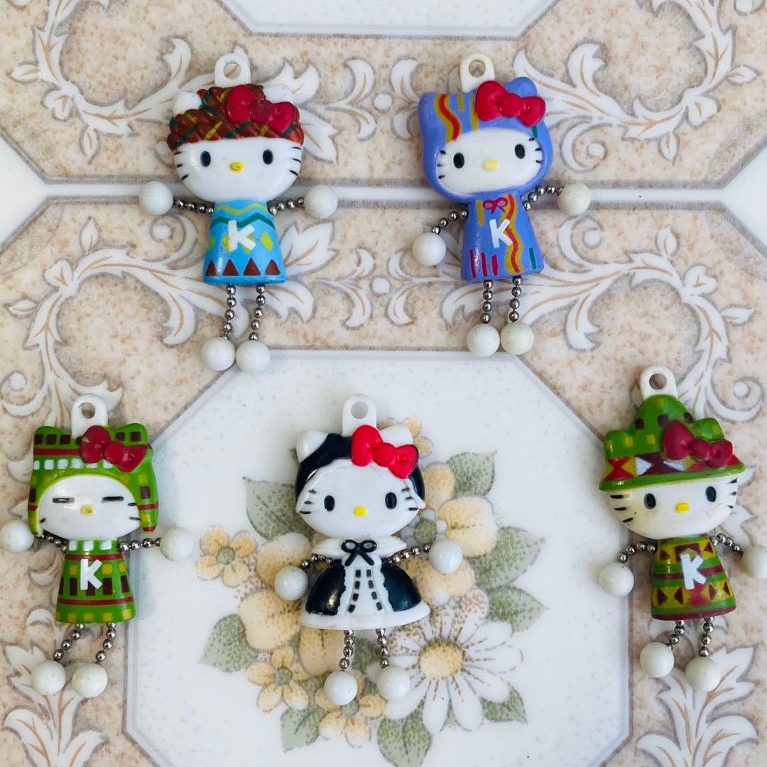 希少　レア　レトロ　ブラブラ　サンリオ　ハローキティ　キーホルダー　セット