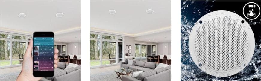 ❤スタイリッシュでお洒落なカフェ仕様❣埋込み型☆天井スピーカー♪❤