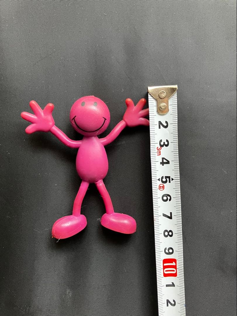 平成レトロ＊希少品RINCOベンダブルフィギュア スマイリーフェイス 6体セット