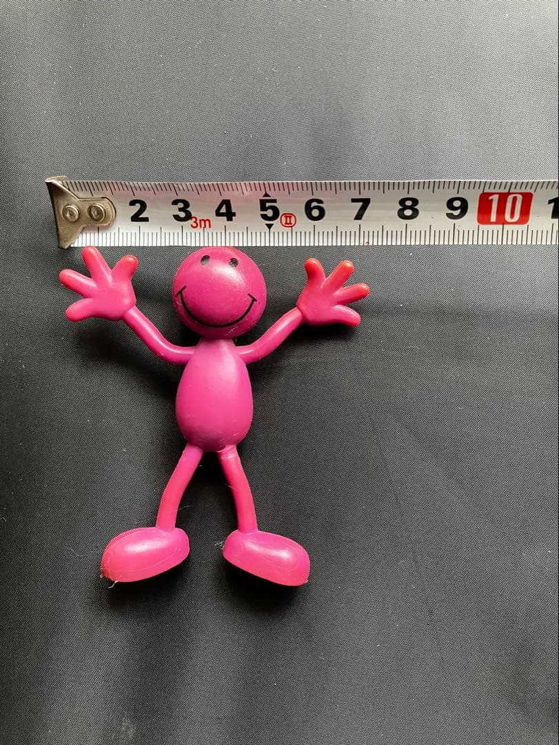 平成レトロ＊希少品RINCOベンダブルフィギュア スマイリーフェイス 6体セット