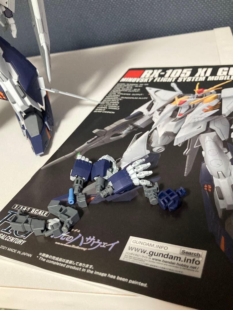 HG クスィーガンダム　 HG ペーネロペー　塗装品