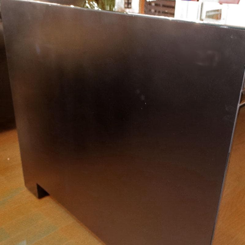 ジュエル ミラーチェスト 3段 ブラック 引出 ドロワー 143-033-001