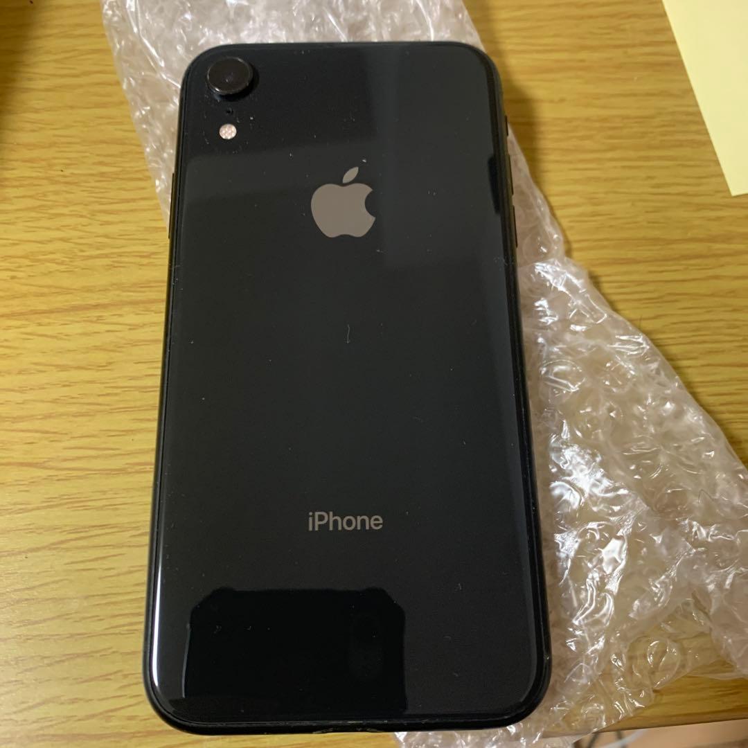 Apple iPhoneXRブラック　Apple良品
