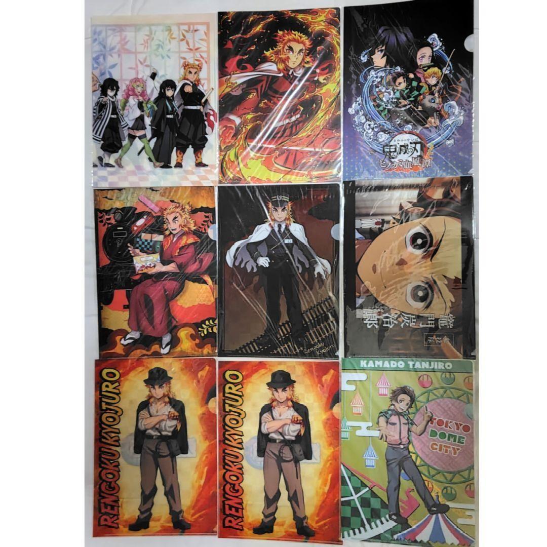 鬼滅の刃　クリアファイル　166枚　セット　カフェ　鬼滅祭　コラボ　幕間画