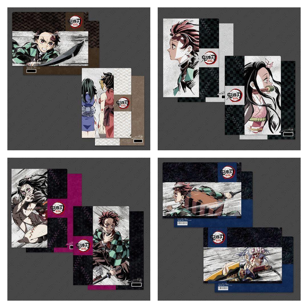 鬼滅の刃　クリアファイル　166枚　セット　カフェ　鬼滅祭　コラボ　幕間画