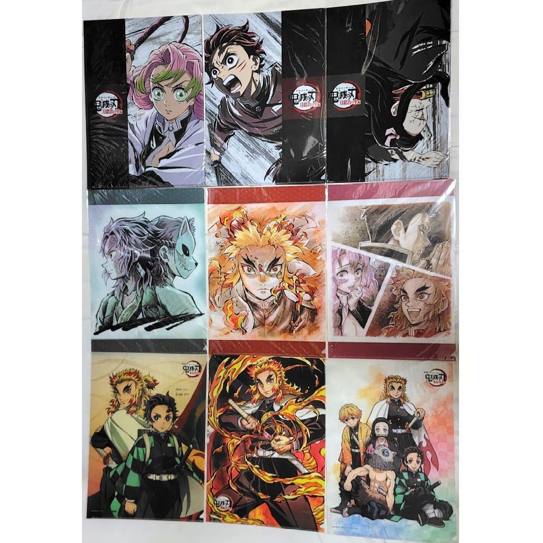 鬼滅の刃　クリアファイル　166枚　セット　カフェ　鬼滅祭　コラボ　幕間画