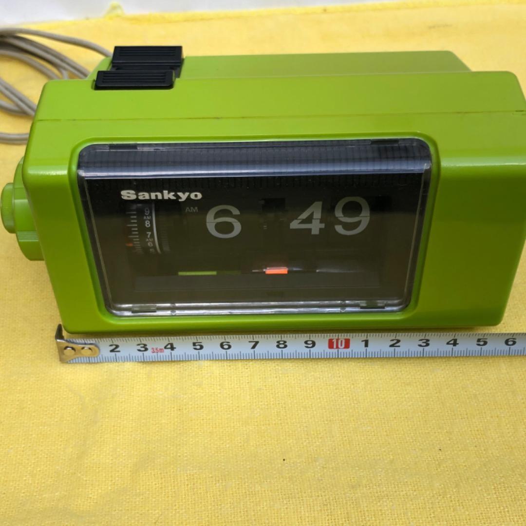 70's Sankyo パタパタ時計　稼働品