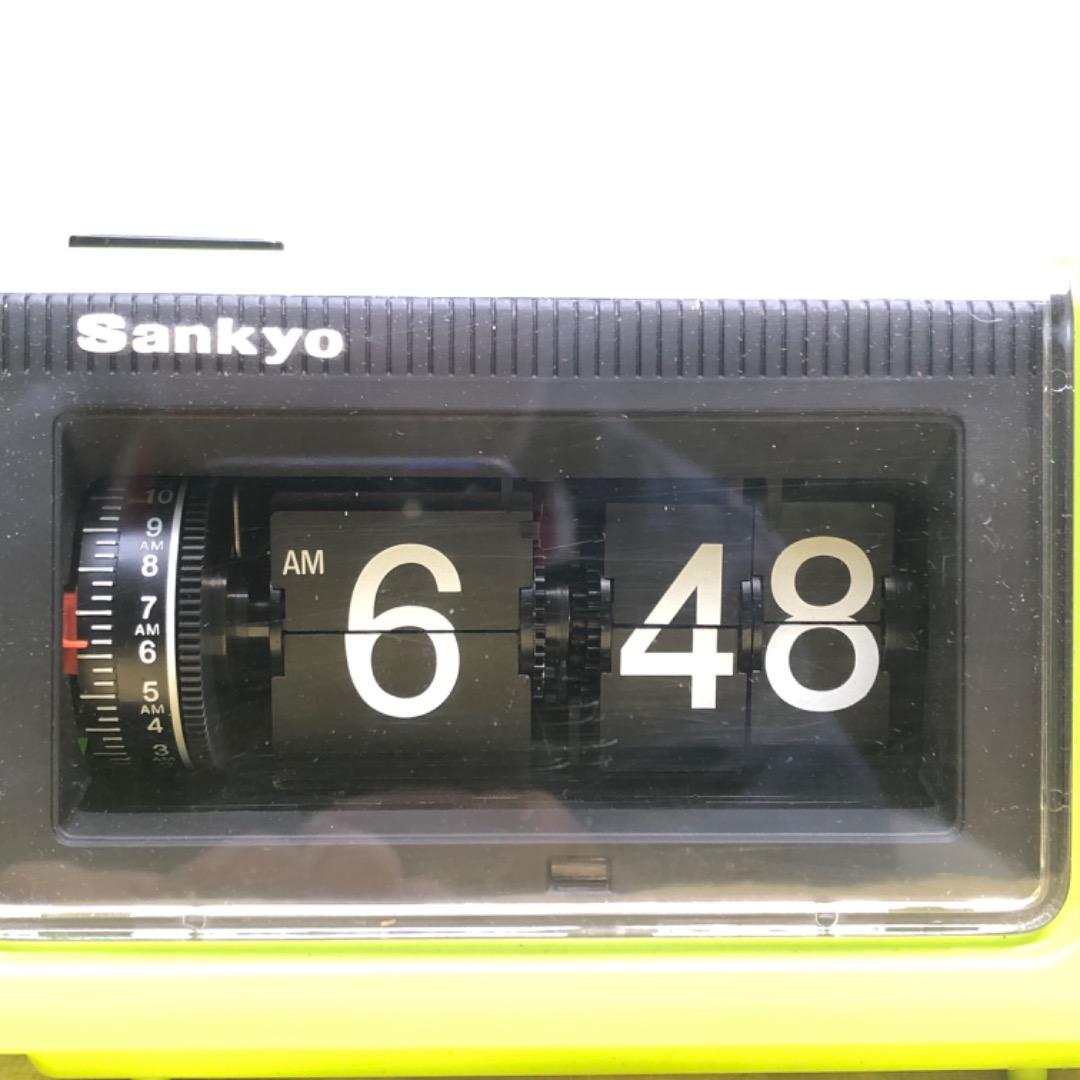 70's Sankyo パタパタ時計　稼働品