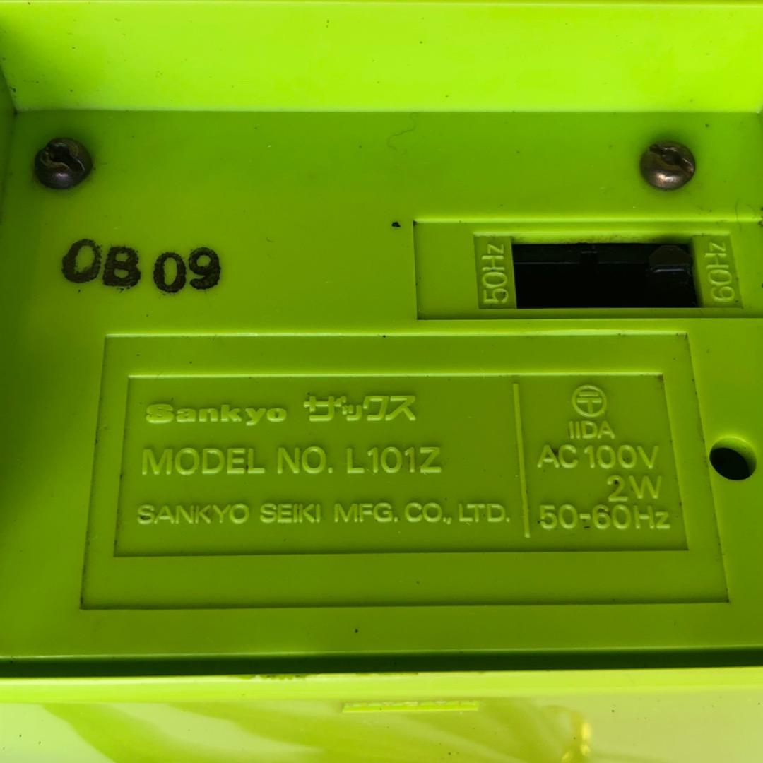 70's Sankyo パタパタ時計　稼働品