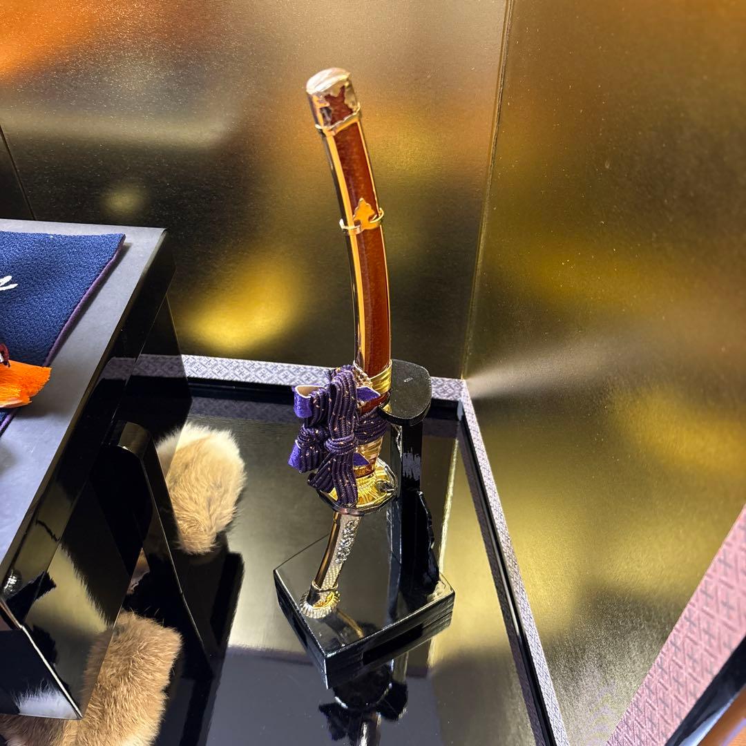 東京久月　五月人形 武士の兜と刀