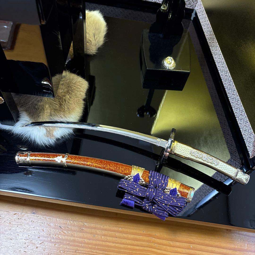 東京久月　五月人形 武士の兜と刀