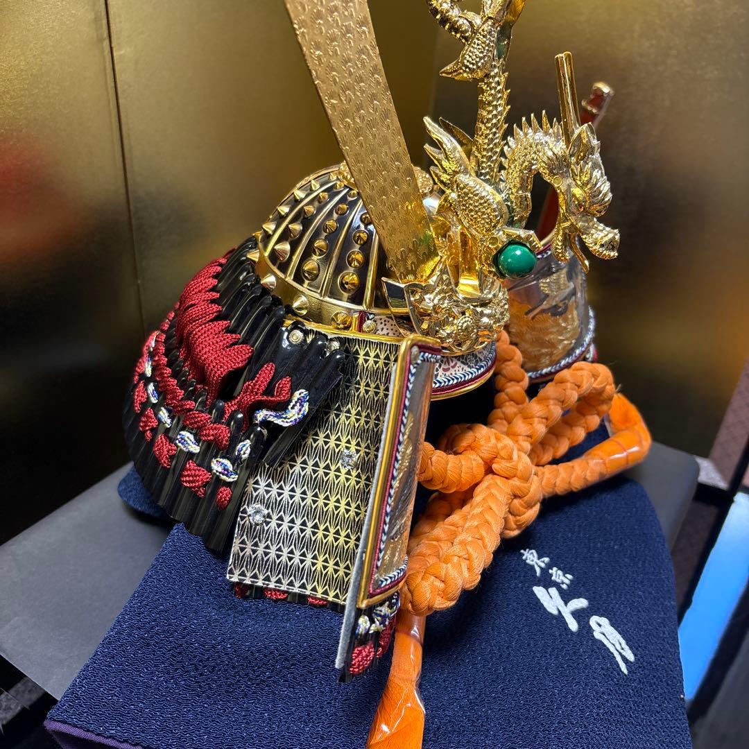 東京久月　五月人形 武士の兜と刀