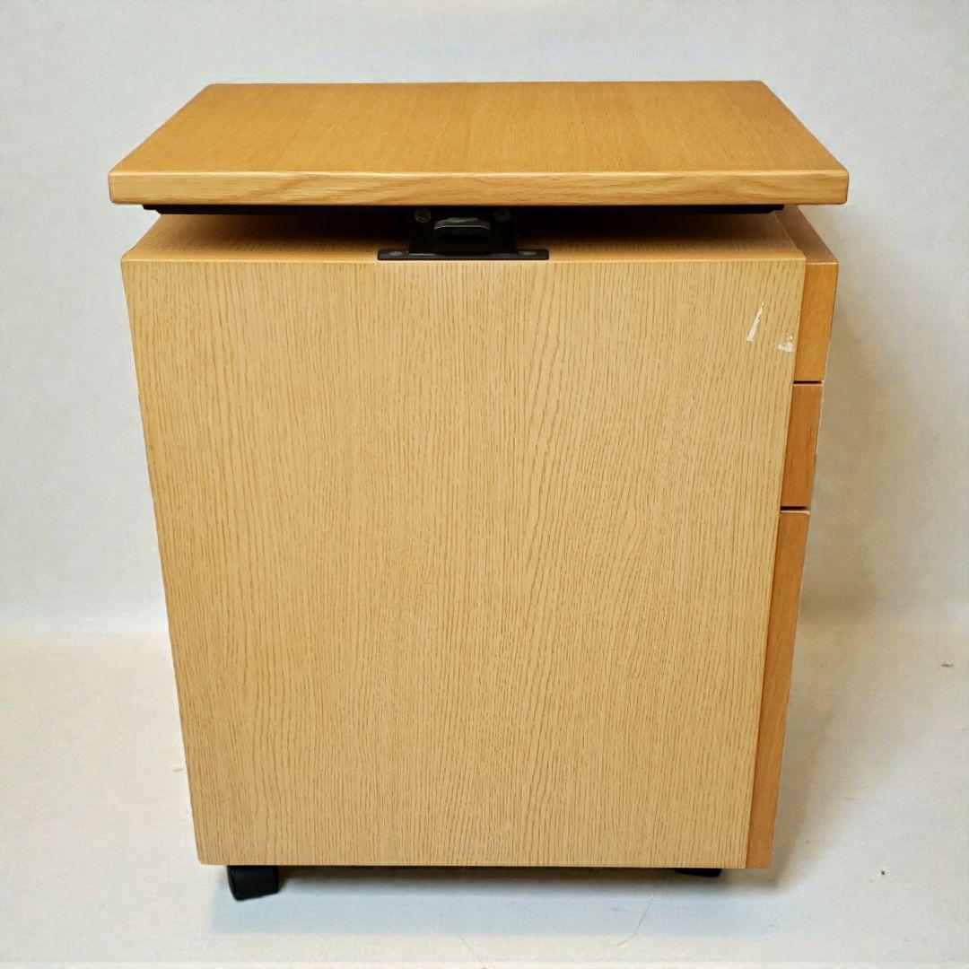 karimoku カリモク SS0446 デスクワゴン 天板昇降 学習