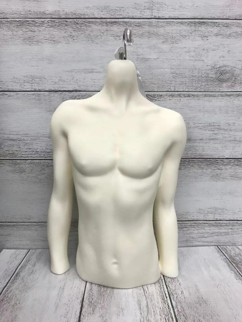 レジンキャストトルソー　ヘッド スタンド　海外ディーラー製　ホワイト肌