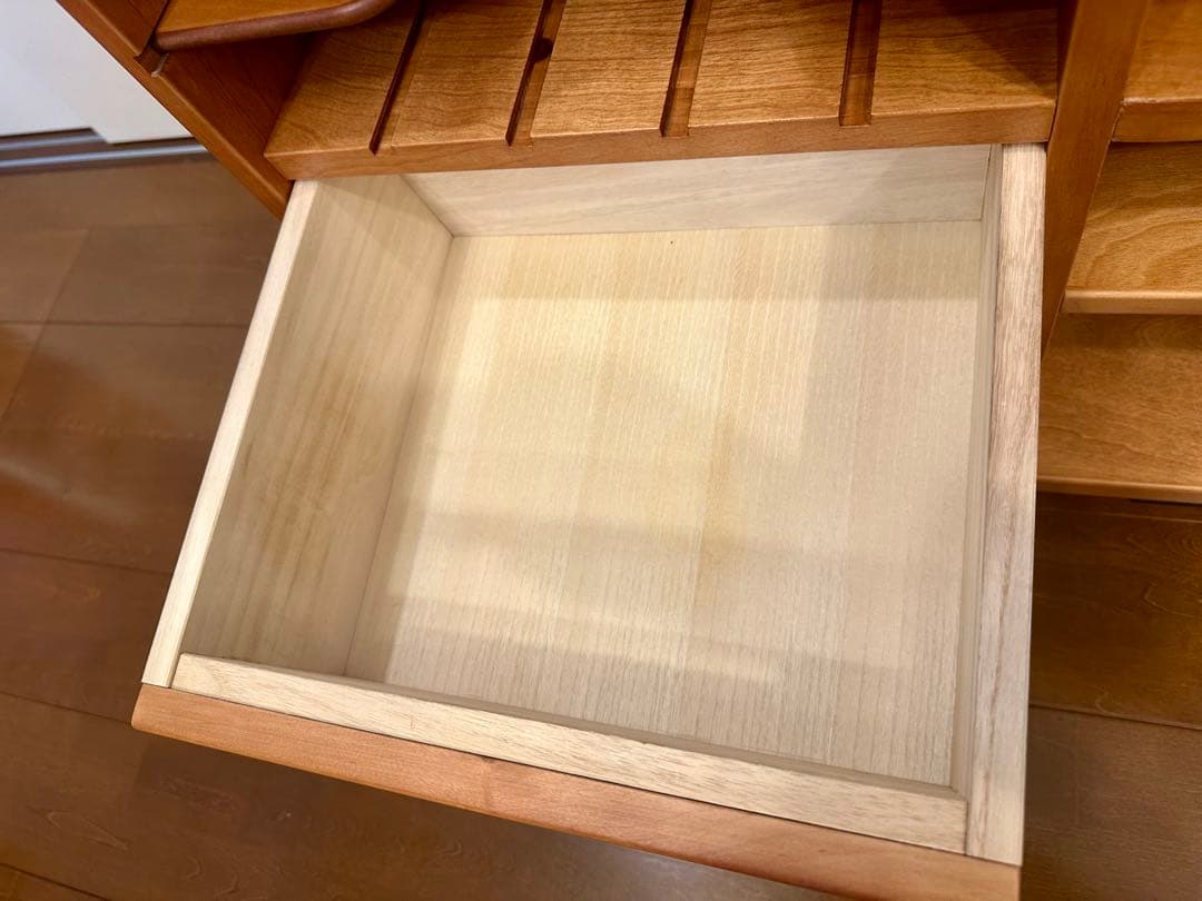 起立木工製 樺材ランドセルラック 使用感極小