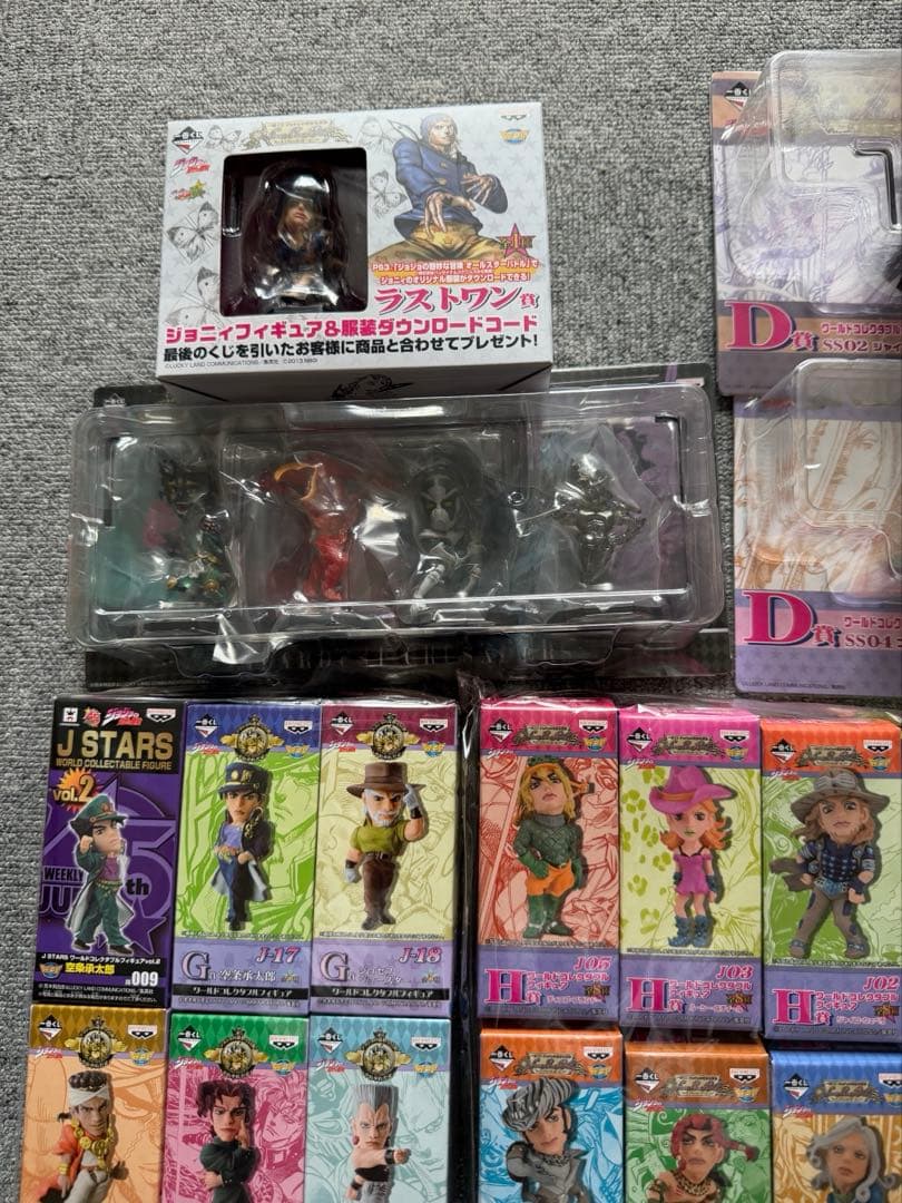 未開封　ジョジョ ワーコレ スティールボールラン 一番くじ 承太郎　フィギュア