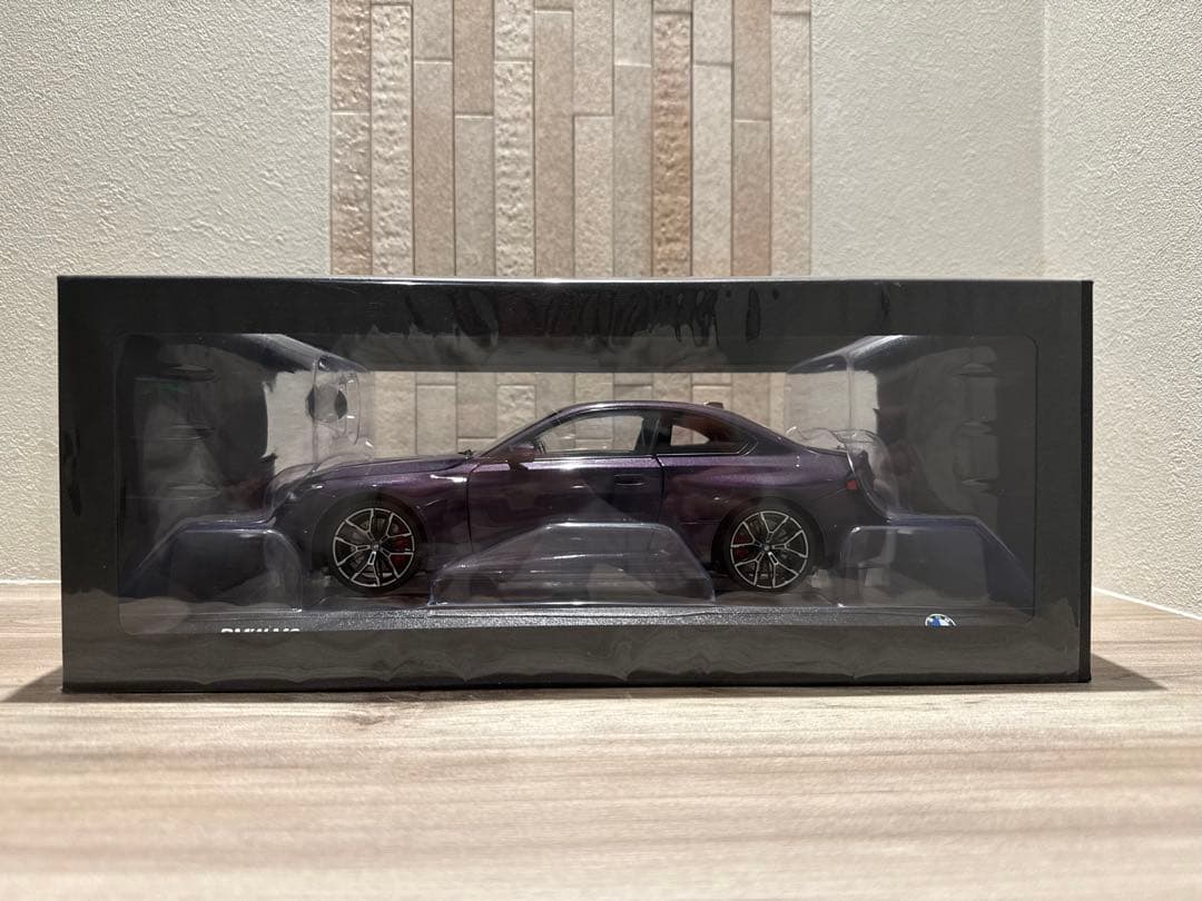 【新品未開封】【希少】ミニチャンプス  M2(G87) パープル 1/18