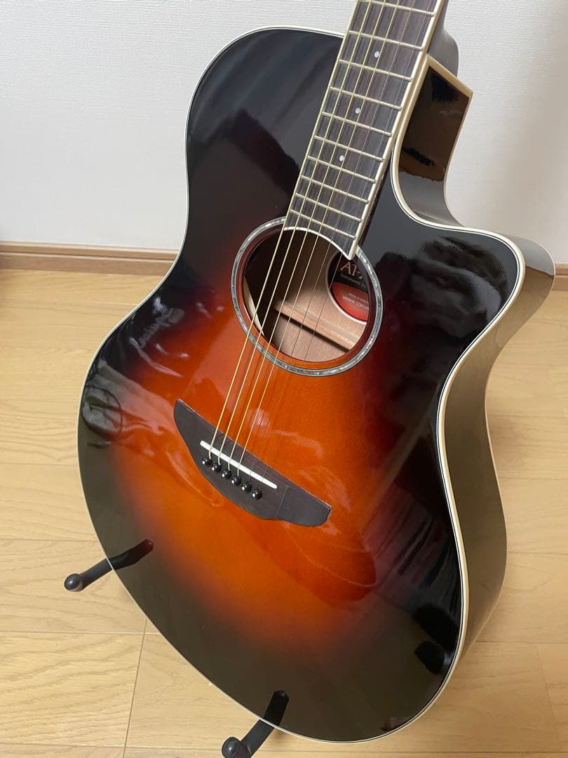YAMAHA apx 600 エレアコ　セミハードケース付き