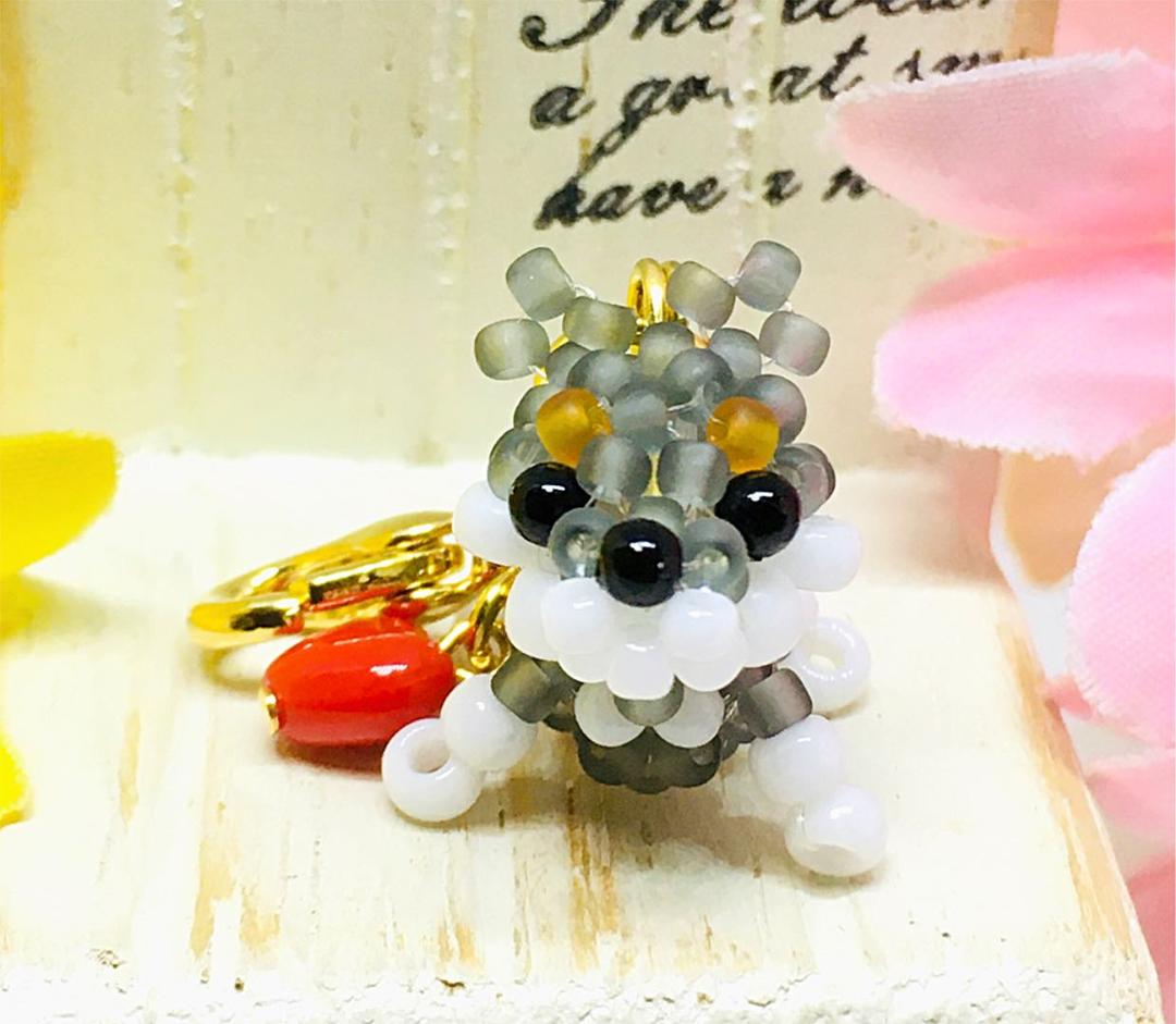☆専用品☆柴犬のチャーム☆ビーズマスコット☆マスクチャーム☆